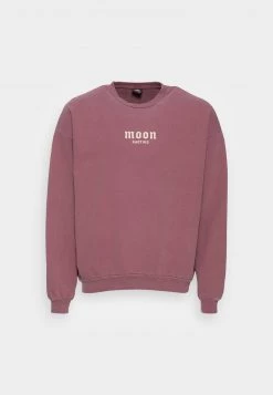 Kaotiko CREW WASHED MOON - Sweatshirt - Bordeaux - Herren -Kaotikoire Magasin 5558125b58794c1ab6e437507177a96b