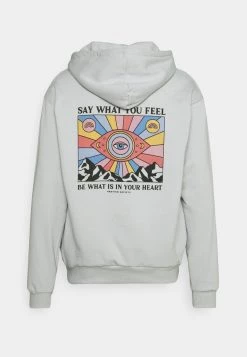 Kaotiko - Herren SUD CAP EYE SAY - Sweatshirt - Cemento -Kaotikoire Magasin 5823780f57fc450299654596630fdb25