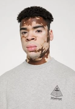 Kaotiko - Herren CREW MASTERMIND PYRAMID - Sweatshirt - Grey Vigore -Kaotikoire Magasin 58a97b7d28554796b148d90ea4ed19d0