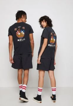 Kaotikoire Magasin 26 Kaotiko WASHED RAMEN - T-Shirt Print - Black - Unisex