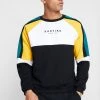 Kaotiko UNISEX - Sweatshirt - Black/white/yellow