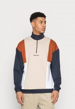 Kaotiko CREW SEAN UNISEX - Sweatshirt - Beige/caramel