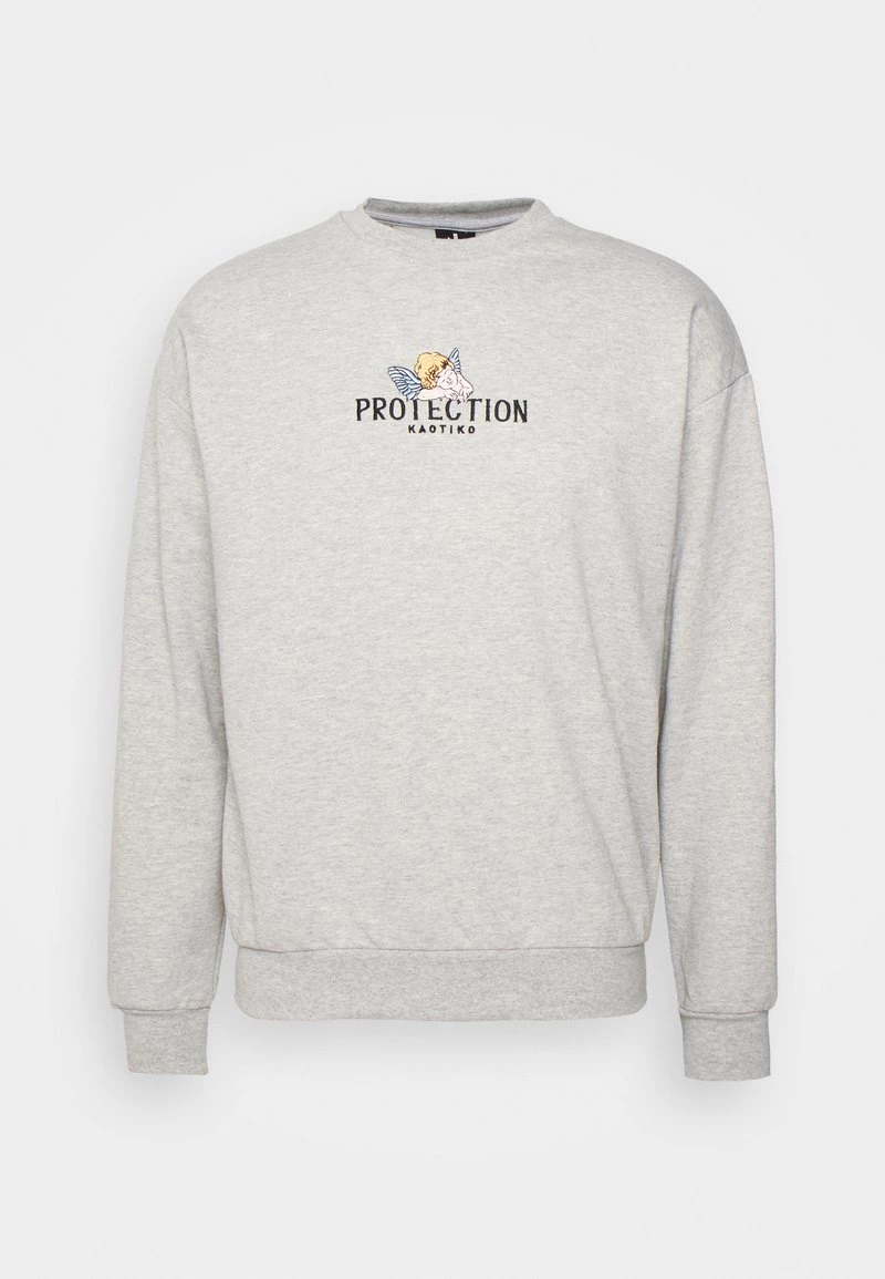 Kaotiko CREW FEELINGS - Sweatshirt - Grey - Herren 7 Kaotiko CREW FEELINGS - Sweatshirt - Grey - Herren – Bild 5