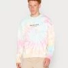 Kaotiko CREW UNISEX - Sweatshirt - Blue/pink/yellow