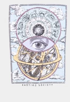 Kaotiko - Unisex CAP ASTROLOGY - Sweatshirt - White -Kaotikoire Magasin 66e7fc554dc243d888e6d2ed11507572