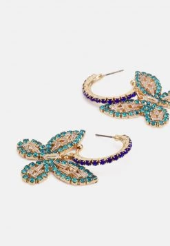 Fire & Glory - Damen FGBUTTERFLY HOOP - Ohrringe - Gold-coloured -Kaotikoire Magasin 697e998558354d27b40cbf6e78dfeb65