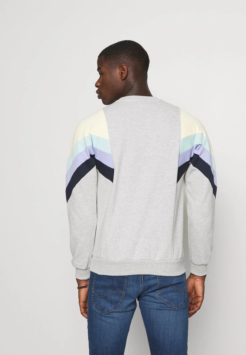 Kaotiko CREW SEATTLE - Sweatshirt - Grey/yellow/green/grape/navy - Unisex 5 Kaotiko CREW SEATTLE - Sweatshirt - Grey/yellow/green/grape/navy - Unisex – Bild 3