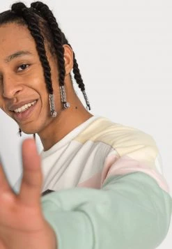 Kaotiko CREW DRU - Sweatshirt - Marfil/ Dark Grey/ Yellow - Herren -Kaotikoire Magasin 6bdab4418a8a4f9ab882bd3a51142d5b