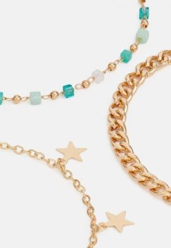 Fire & Glory - Damen FGDITTE 4-PACK BRACELET - Armband - Gold-coloured -Kaotikoire Magasin 6ccb6ea00e624ffeb8e8f465d941e0eb