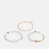 Fire & Glory - Damen FLOT BRACELET 3 PACK - Armband - Gold-coloured/multi -Kaotikoire Magasin 6d9aa59e7d4649bc84fe4d4542736894