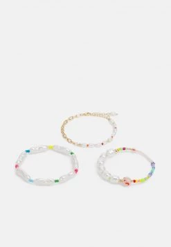 Fire & Glory - Damen FLOT BRACELET 3 PACK - Armband - Gold-coloured/multi