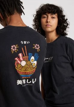 Kaotiko WASHED RAMEN - T-Shirt Print - Black - Unisex -Kaotikoire Magasin 6e0520c62b0746399604b2de5bc62959