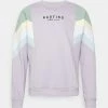 Kaotiko - Unisex CREW SEATTLE - Sweatshirt - Lila/green/cream/white