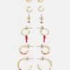 Fire & Glory KAMILLA EARRINGS 6 PACK - Ohrringe - Gold-coloured/multi - Damen 1 Fire & Glory KAMILLA EARRINGS 6 PACK - Ohrringe - Gold-coloured/multi - Damen -Kaotikoire Magasin 6f586466f8a0468080749bd98edbdb5a