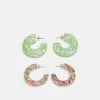 Fire & Glory TANI EARRINGS 2 PACK - Ohrringe - Multi-coloured - Damen