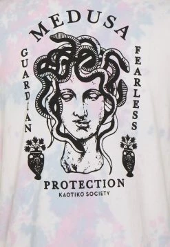 Kaotiko - Herren TIE DYE JELLYFISH UNISEX - T-Shirt Print - Pink -Kaotikoire Magasin 7209fff0ca2f42d19e1d089b38aaebca