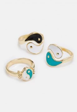 Fire & Glory - Damen FGHADDY 3 PACK - Ring - Gold-coloured -Kaotikoire Magasin 7222a17cbb874813b2d26433980bc6e3