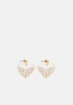 Fire & Glory FGSOFIA EARRINGS - Ohrringe - Gold-coloured/clear - Damen