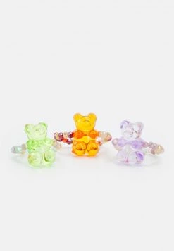 Fire & Glory BEAR 3 PACK - Ring - Cloud Dancer/multi - Damen -Kaotikoire Magasin 75526c3976544581a658f565a72e5c21
