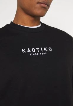Kaotiko UNISEX CREW WALKER - Sweatshirt - Black -Kaotikoire Magasin 77d51948b21d4691bd5b157e46d07c6b