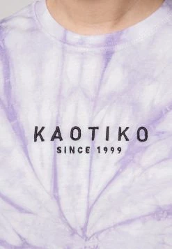 Kaotiko - Damen SPIRAL - T-Shirt Print - Grape -Kaotikoire Magasin 78155438edd64d51ae9dc82454c5be76