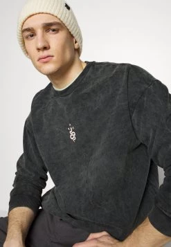 Kaotiko CREW WASHED PALM VIBES UNISEX - Sweatshirt - Black -Kaotikoire Magasin 791da040fb0d4666bb1a2f0f92dfdb63