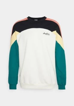 Kaotiko CREW DOWNTOWN UNISEX - Sweatshirt - Black/ivory