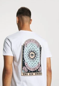 Kaotiko UNISEX NEW ORDER - T-Shirt Print - White -Kaotikoire Magasin 7abd49eb5dee41e89b1857511d645c96