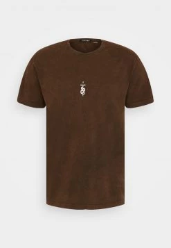 Kaotiko WASHED GREEK ELEMENTS UNISEX - T-Shirt Print - Brown -Kaotikoire Magasin 7cdc6e9863d34f5b9b4dca9f2a057051