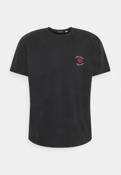 Kaotiko STAY TRUE UNISEX - T-Shirt Print - Black Acid Wash -Kaotikoire Magasin 7db662df172b4c9694c8a8e71839e1a5