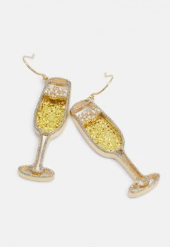 Fire & Glory BOBILI EARRINGS - Ohrringe - Gold-coloured - Damen -Kaotikoire Magasin 808468c603bd42d29d03444a85e92b7d