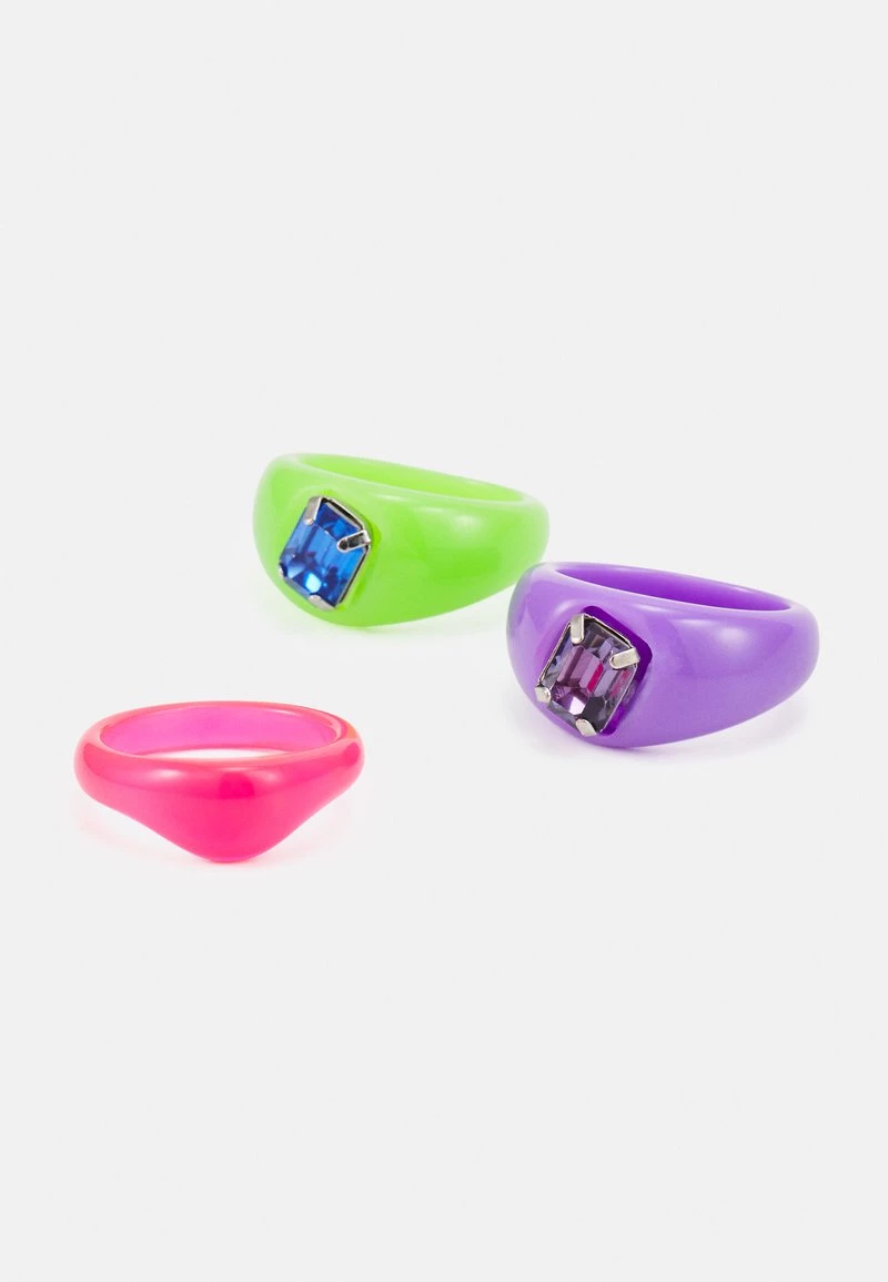 Fire & Glory - Damen 6 PACK - Ring - Pastel Lavender/multi 5 Fire & Glory - Damen 6 PACK - Ring - Pastel Lavender/multi – Bild 3