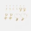 Fire & Glory - Damen STARINNA EARRINGS 8 PACK - Ohrringe - Gold-coloured -Kaotikoire Magasin 857fd562ac734d9a8d572685cb05bf07