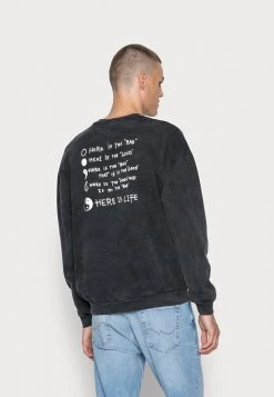 Kaotiko - Herren CREW WHERE IS LIFE - Sweatshirt - Black -Kaotikoire Magasin 864cefc45dcb40ed850ba313c3bd32d3