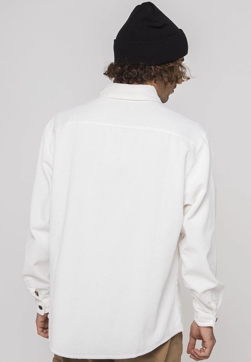 Kaotiko SNAKE ELFENBEIN - Hemd - Beige - Herren 4 Kaotiko SNAKE ELFENBEIN - Hemd - Beige - Herren – Bild 2