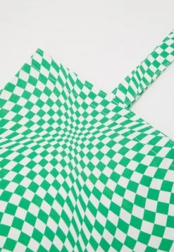 Fire & Glory HAPPIE TOTE BAG - Shopping Bag - Poison Green/white - Damen -Kaotikoire Magasin 87055e04b48e425fa5bbf866fbf089b0