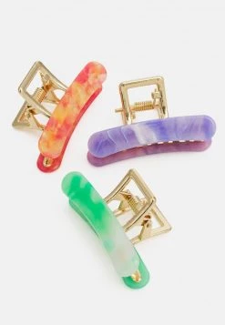 Fire & Glory - Damen CECILIA HAIR SHARK 3 PACK - Haar-Styling-Accessoires - Sunlit Allium/multi -Kaotikoire Magasin 8a68cf08413f425eb50ab8f1de4047aa