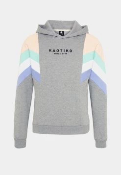 Kaotiko SUD CAP EWAN UNISEX - Kapuzenpullover - Grey/pink/green/white/grape 14 Kaotiko SUD CAP EWAN UNISEX - Kapuzenpullover - Grey/pink/green/white/grape -Kaotikoire Magasin 8bc2e165eac44f6887e703ed0f000272