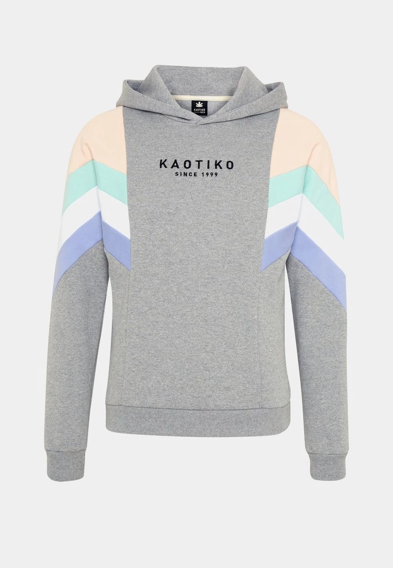 Kaotiko SUD CAP EWAN UNISEX - Kapuzenpullover - Grey/pink/green/white/grape 8 Kaotiko SUD CAP EWAN UNISEX - Kapuzenpullover - Grey/pink/green/white/grape – Bild 6