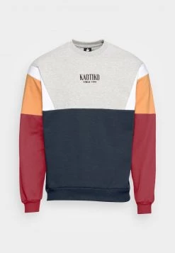 Kaotiko - Herren CREW WESTPORT - Sweatshirt - White/navy/ Grey Vigore -Kaotikoire Magasin 8d5313f22c2c41bea62b7b6d9381d937