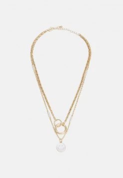 Fire & Glory - Damen SMILLA COMBI NECKLACE - Halskette - Gold-coloured