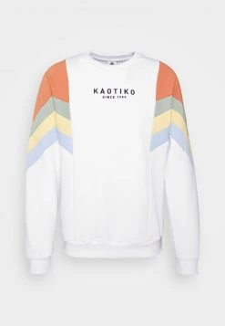 Kaotiko UNISEX CREW SEATTLE - Sweatshirt - White -Kaotikoire Magasin 91e6a061db5a4f51844a513f26401907