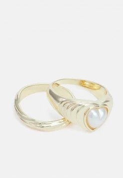 Fire & Glory - Damen KAROLINE 3 PACK - Ring - Gold-coloured/multi -Kaotikoire Magasin 920949176a2f486e9daa77fae2791015