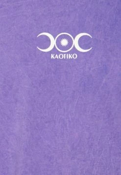 Kaotiko WASHED BRIGHTNESS UNISEX - T-Shirt Print - Lila -Kaotikoire Magasin 9258ac70df3641a4a8b9f42805570ff7