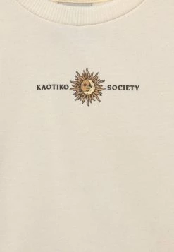 Kaotiko CREW SUN UNISEX - Sweatshirt - Ivory 7 Kaotiko CREW SUN UNISEX - Sweatshirt - Ivory -Kaotikoire Magasin 929b0b24ea7e409f94136933ef210141