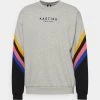Kaotiko CREW WALKER UNISEX - Sweatshirt - Grey/mostaza/black