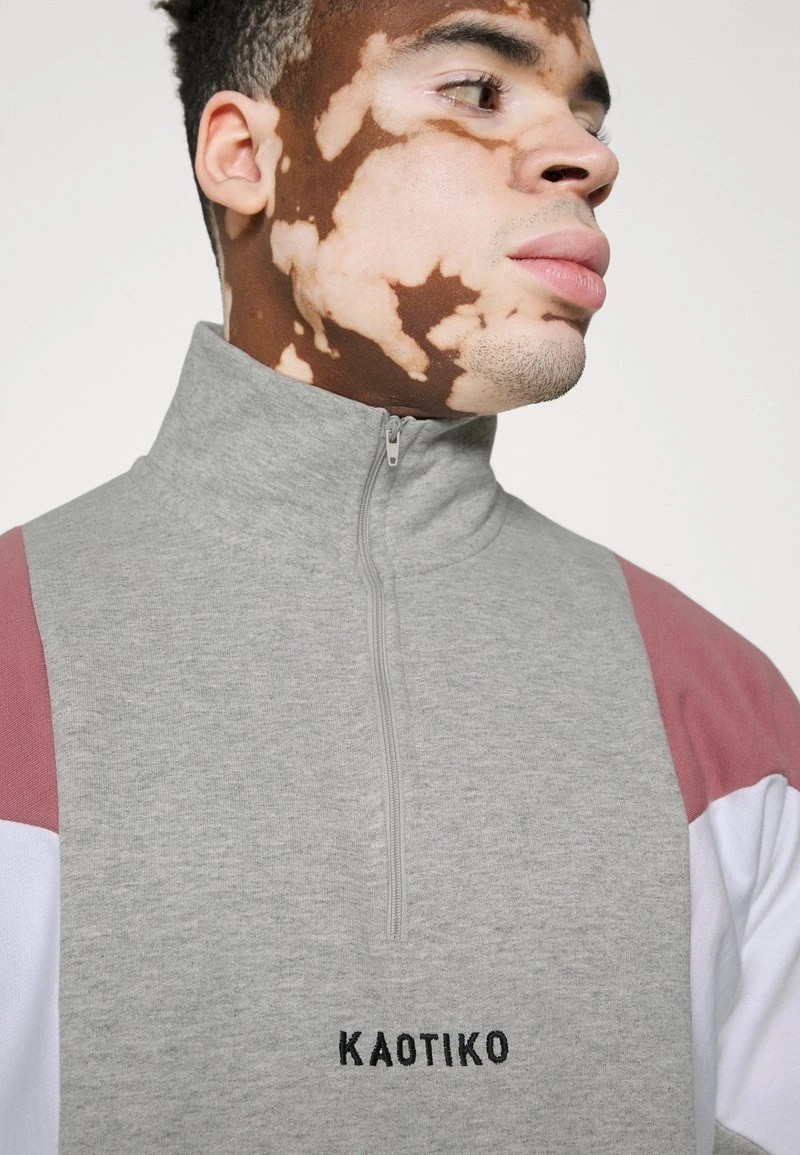 Kaotiko - Herren CREW BRENDAN - Sweatshirt - Grey/soft Burgundy 8 Kaotiko - Herren CREW BRENDAN - Sweatshirt - Grey/soft Burgundy – Bild 6