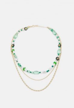 Fire & Glory - Damen FGGREENY NECKLACE - Halskette - Gold-coloured