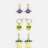 Fire & Glory LUCCA EARRINGS 3 PACK - Ohrringe - Gold-coloured/multi - Damen 1 Fire & Glory LUCCA EARRINGS 3 PACK - Ohrringe - Gold-coloured/multi - Damen -Kaotikoire Magasin 9600cc94f7324a959e0320e43ecf6942