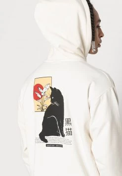 Kaotiko SUD CAP CAT - Sweatshirt - Ivory - Herren -Kaotikoire Magasin 9637cf7841d74caeb1ddf01c102bff63